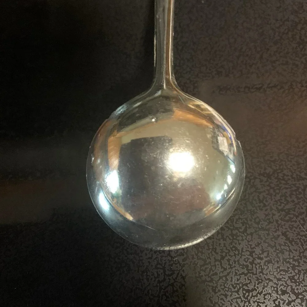 VTG SILVER PLATED ITALY SAUCE LADLE